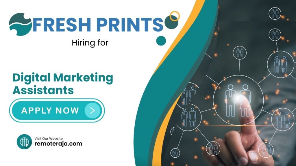 Fresh Prints is Hiring Work From Home for Digital Marketing Assistant